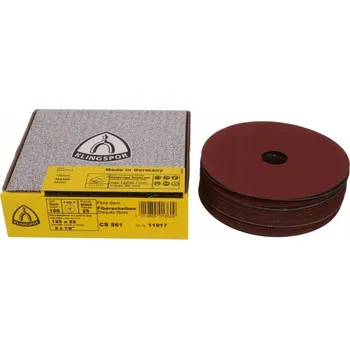 Brusný kotouč Brusný fibrový kotouč Klingspor CS 561 125, zrnitost 24 11010
