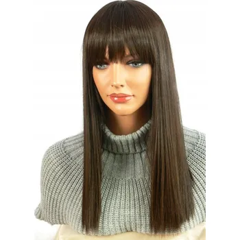 Paruka Paruka dlouhé syntetické hnědé vlasy EMMA HARDIE