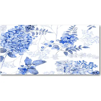 Obraz Kuchyňský panel Květinový vzor 120x60 cm + LEPIDLO