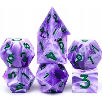 Příslušenství k deskovým hrám ATRONACH BOUŘE SADA 7 EPOXIDOVÝCH KOSTEK RPG