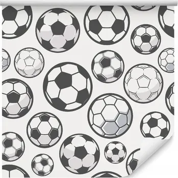 Fototapeta Tapeta pro teenagery FOTBALOVÝ MÍČ Kreslený Sportovní Dekorace