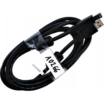 Datový kabel USB kabel A-B, 1,80 m, černý