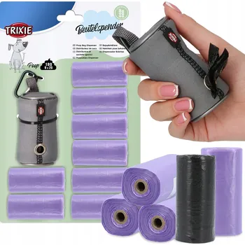 Vrták Zásobníky na sáčky Trixie 180 ks