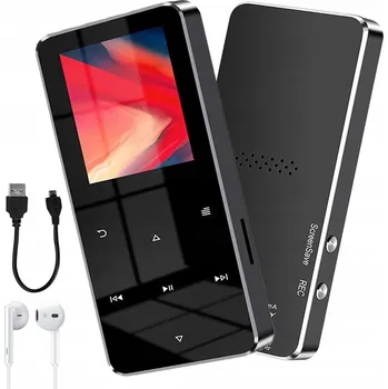 MP4 MP3 přehrávač 16 GB Bluetooth 5.0 Rádio HiFi