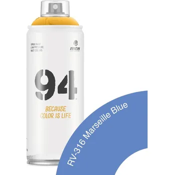 Barva ve spreji Montana MTN 94 sprej 400 ml RV-316 modrá