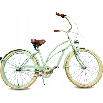 Městské kolo Městské kolo RoyalBi Miejski Peppermint, rám 18,5 palce, kolo 26", zelené