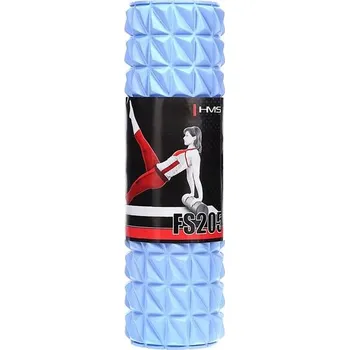 Pěnový válec Masážní válec s výstupky HMS 45 cm x 13,5 cm modrý
