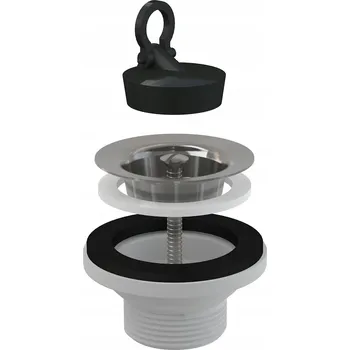 Sifon Umyvadlová výpusť 5/4", nerezové sítko DN63 SYFON A31 ALCAPLAST