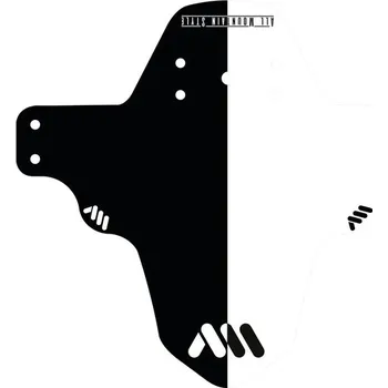 Blatník na kolo Přední Blatník na Kolo 26 27.5 29 AMS Černo Bílý