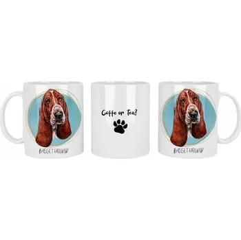 Keramický hrnek 300 ml Psí láska Basset Hund