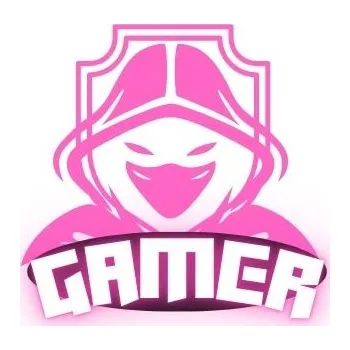 Nášivka NAŽEHLOVAČKA - Gamer růžový