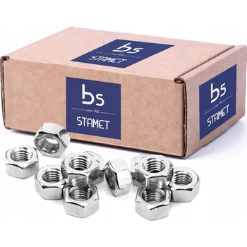 Matice ŠESTIHRANNÁ MATICE M8, TŘÍDA 6, DIN 934, POZINK, 0,5 KG