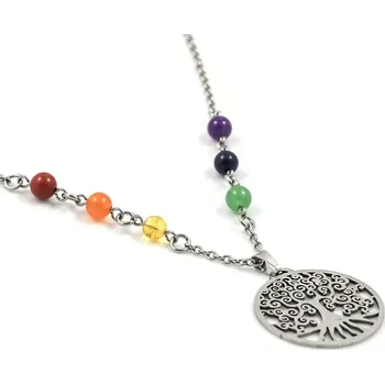 Náhrdelník Náhrdelník z minerálů se stromem života