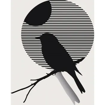 Plakát Plakát Kontrast Štíhlosti bez rámu 21 x 29,7 cm