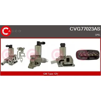 Ventil palivového systému AGR-Ventil CASCO CVG77023AS