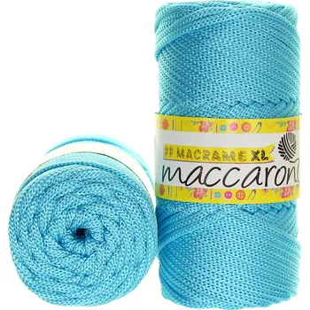 Příze Maccaroni PP Macrame XL 230 světle tyrkysová