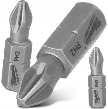 Bit Sada křížových bitů Milwaukee 4932399587 PH2x25 mm, 25 ks