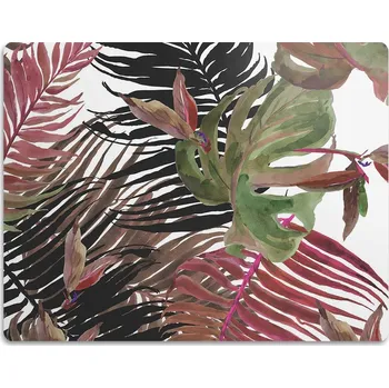 Miska pro psa Vodotěsná podložka pod misku pro psa Monstera 60x40 cm