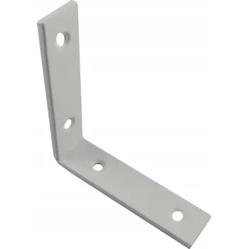 Úhloměr Úhelník tesařský spojovací 200x200x25 5mm SILNÝ BÍLÝ