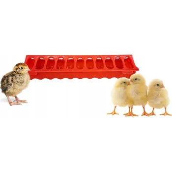 Krmítko pro ptáka KORYTO, KRMÍTKO, OBOUSTRANNÉ PRO HOLUBY, MALOU DRŮBEŽ A KUŘATA 30 CM