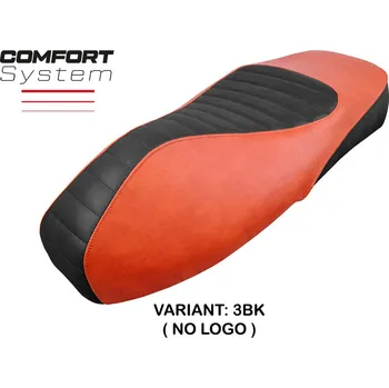 Moto sedlo TPZ Italia potah sedla Vespa GTS 125/150/300 (09-24) Alicudi Comfort model potah sedla: bez loga 3BK (Brick)