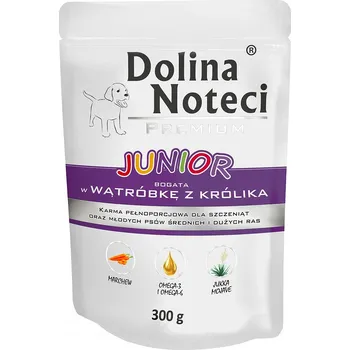 Krmivo pro psa Dolina Noteci Junior Liver Krmivo pro psy 0,3 kg