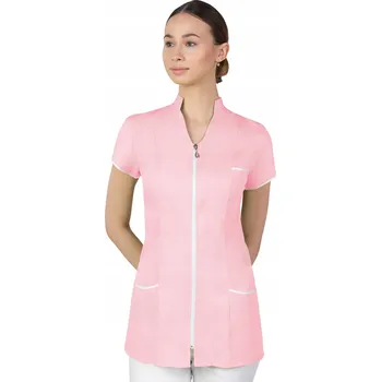 Dámské sako 52 DÁMSKÝ ZDRAVOTNICKÝ PLÁŠŤ Sako na zip Kosmetická zástěra 308