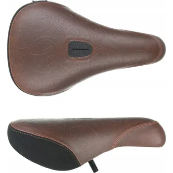 Sedlo na kolo BMX Sedlo BSD Acid Flashback Fat - hnědé