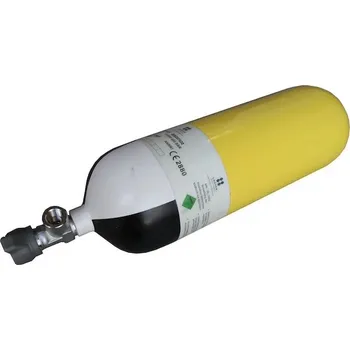 Kyslíková lahev Luxfer tlaková kompozitní láhev L65B 6,8L/300 bar s ventilem VTI EFV Životnost: 30 let