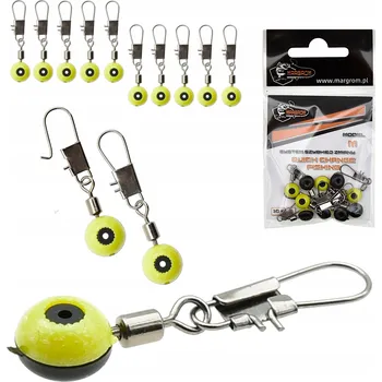 Obratlík s karabinkou Margrom Quick Change Fishing M