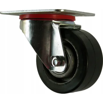 Pojezdové kolečko KOLEČKA, KOLO, KOLEČKO, KOLA PRO VOZÍKY OTOČNÁ průměr 100 mm - nosnost 180 kg
