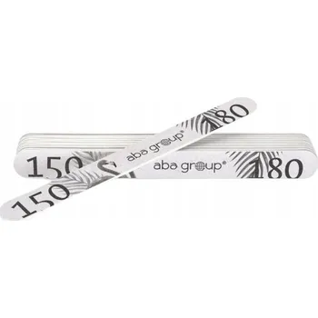 Pilníky na nehty Aba Group Slim Plameňák rovné 150/180 10 ks