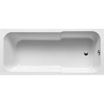 Vana Obdélníková akrylátová vana Essente ExclusiveLine, odtok uprostřed, 180 x 80 cm