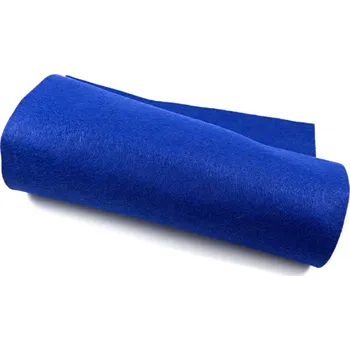 Látková dekorační plsť - modrá