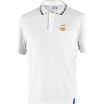 Pánská košile Sparco Gulf Polo Košile Bílá XS