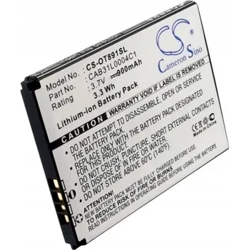 Baterie pro mobilní telefon Baterie pro ALCATEL ONE TOUCH 155 808 813 891 979 TP-DS1 A382G 1483