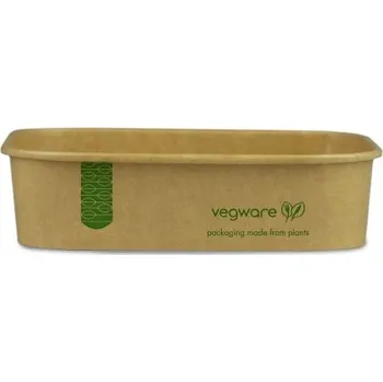 Jednorázové nádobí Noodle box papírová krabička na jídlo s sebou, salátová, bez poplatku SUP 500ml 50 Ks