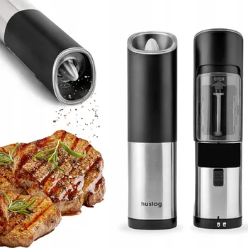 Kuchyňský mlýnek Elektrický mlýnek Huslog AK-0649 25 W stříbrný/šedý