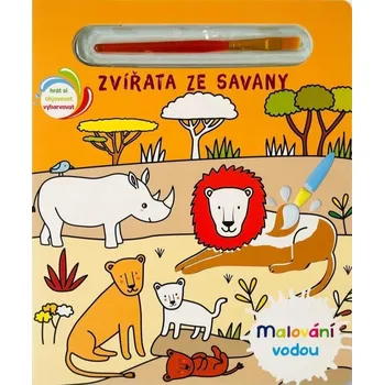 omalovánky Malování vodou Zvířata ze savany neuveden