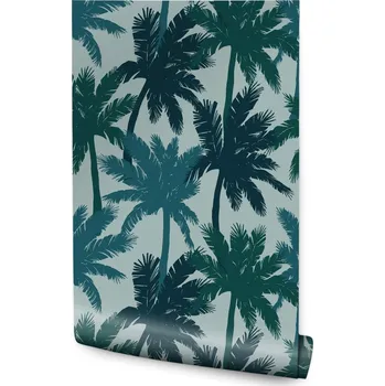 Fototapeta Tapeta tropické palmové listy /1008185839