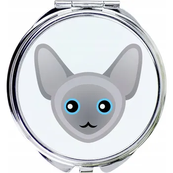 Kosmetické zrcátko Peterbald - kapesní zrcátko do kabelky Art-Dog