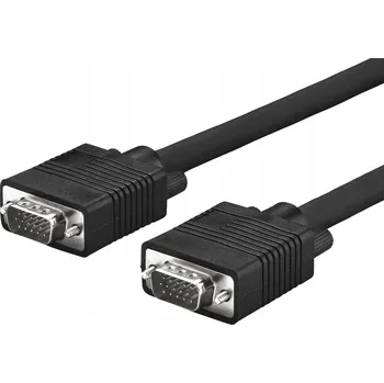Zabezpečení domácnosti Microconnect SVGA HD15 20m VGA (D-Sub) Černý kabel