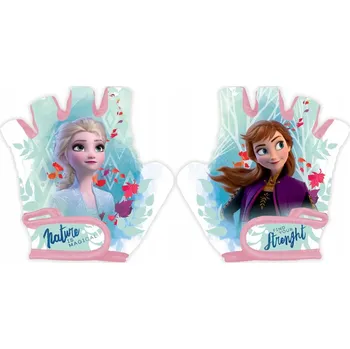 Cyklistické rukavice Dívčí cyklistické rukavice Ledové Království FROZEN Elza Anna