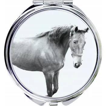 Kosmetické zrcátko Americký sedlový kůň – kapesní zrcátko s koněm, personalizované l