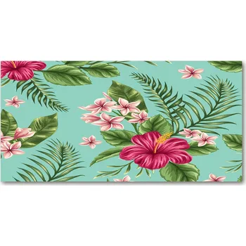 Obraz Kuchyňský panel Havajské květy 100x50 cm + LEPIDLO