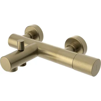 Vodovodní baterie Sapho ULTRATAP nástěnná vanová baterie, zlato mat UT010TG