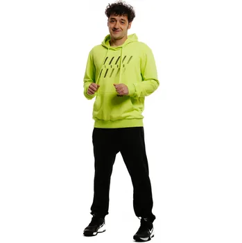 Pánská mikina Pánská mikina s kapucí AUTHORITY-H-OVERO Zelená XXL