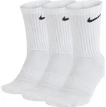 Ponožky NIKE-3 PACK-Everyday Cushion Crew-WHITE Bílá 46/50