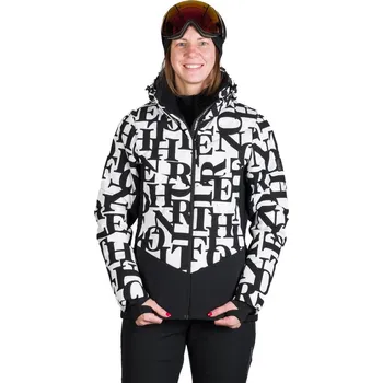 Dámská lyžařská bunda NORTHFINDER-LIZ-638alloverprint Mix M