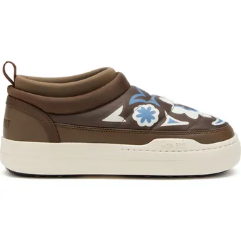 Dámská obuv Nízké zimní boty MOON BOOT-MB PARK SOFT FLOWER-MH07 BROWN/ELEPHANT GREY Hnědá 38